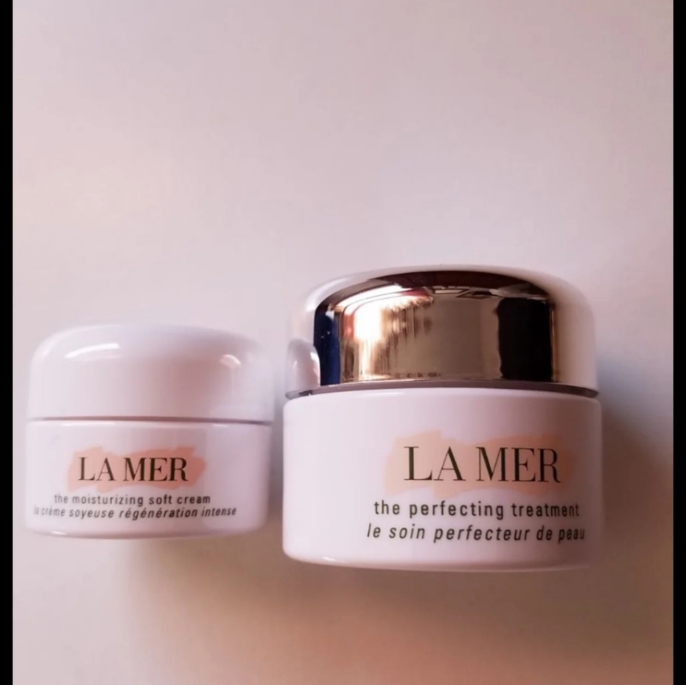 New La Mer soft creme, Perfecting Treatment.
